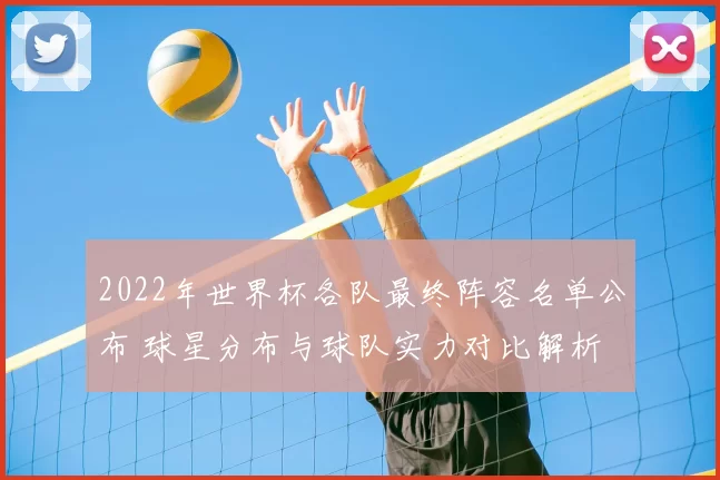 2022年世界杯各队最终阵容名单公布 球星分布与球队实力对比解析
